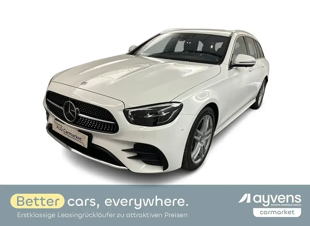 Gebraucht Mercedes E220 AMG line 200 PS (147 kW) 2023 Weiß Limousine