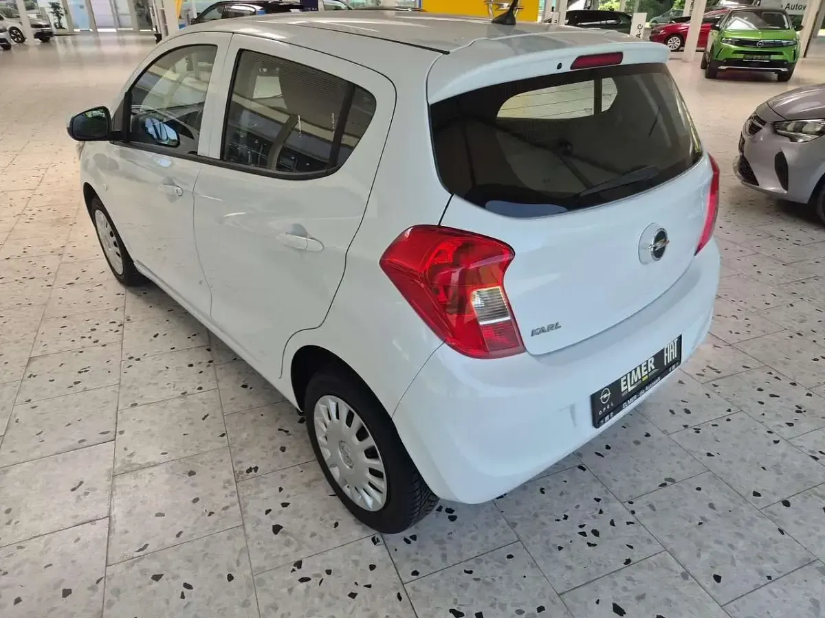 Gebraucht Opel Karl 75 PS (55 kW) 2015 Schneeweiss/summitwhite/arctic Kleinwagen