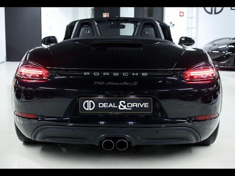 Gebraucht Porsche 718 Boxster Chrono 349 PS (256 kW) 2017 Schwarz Cabrio