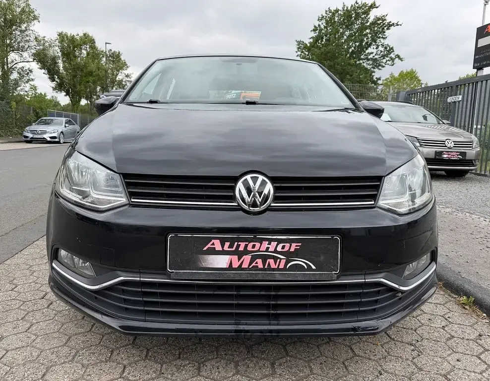 Gebraucht VW Polo Comfortline 90 PS (66 kW) 2014 Schwarz Limousine