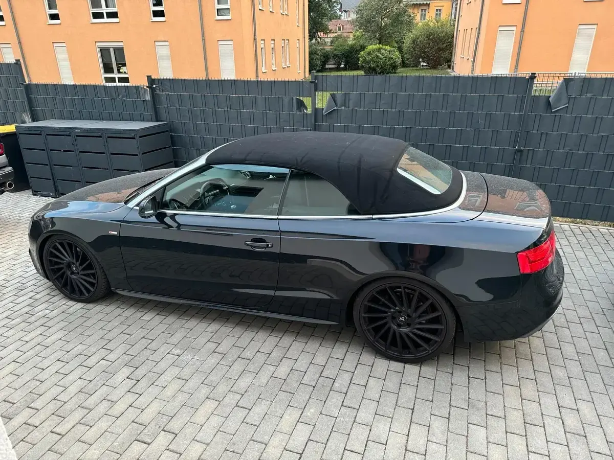Gebraucht Audi A5 Cabriolet S-Line 170 PS (125 kW) 2013 Schwarz Cabrio