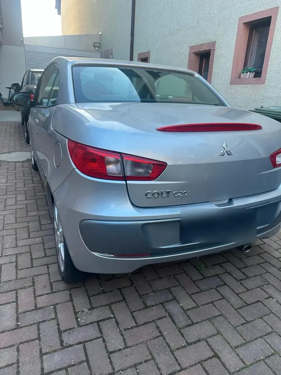 Brugt Mitsubishi Colt 103 HK (75 kW) 2007 Sølv Cabriolet
