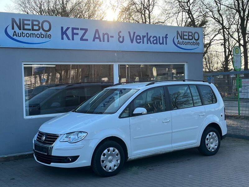 Gebraucht VW Touran Trendline 140 PS (102 kW) 2008 Weiß Van / Kleinbus