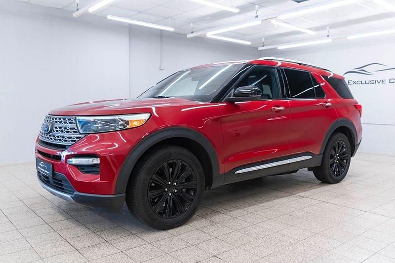 Gebraucht Ford Explorer Limited 322 PS (236 kW) 2021 Rot SUV