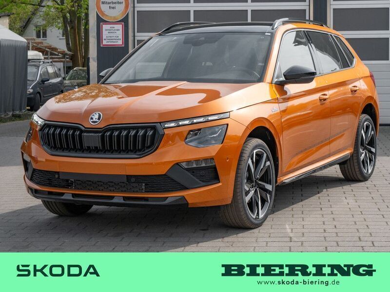Orange Neu 2025 Skoda Kamiq Monte Carlo SUV | 34.915 € (Teuer) - Bild 1/4