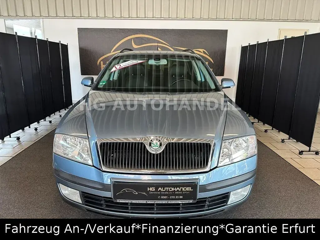 Gebraucht Skoda Octavia 102 PS (75 kW) 2008 Blau Kombi