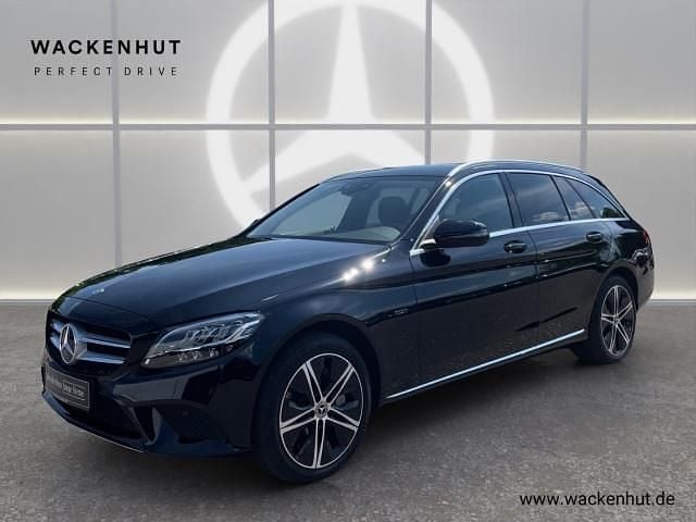 Schwarz Gebraucht 2021 Mercedes C300e Avantgarde Kombi | 29.890 € (Superpreis) - Bild 1/4