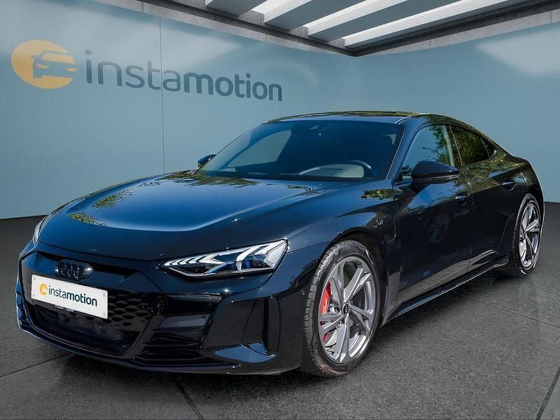 Schwarz Gebraucht 2022 Audi e-tron GT quattro Limousine | 61.549 € (Fairer Preis) - Bild 1/4