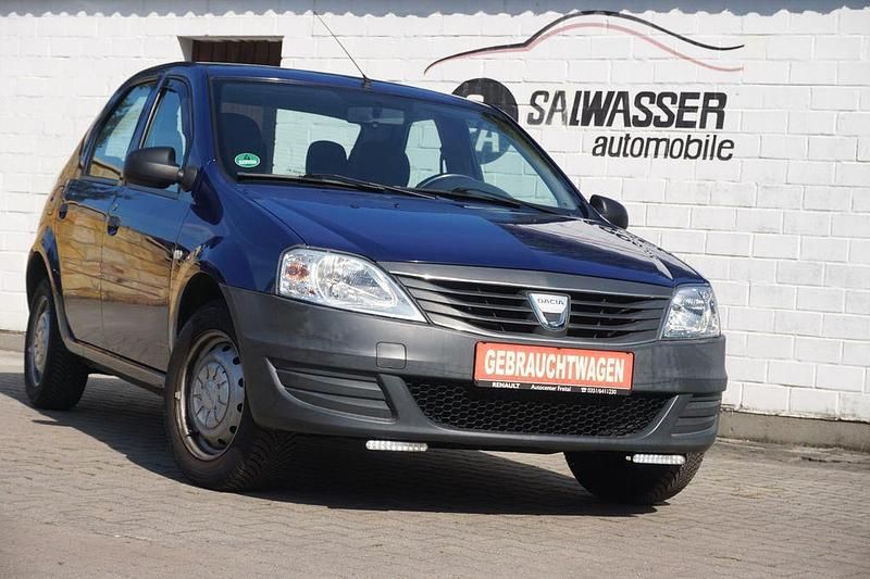 Blau Gebraucht 2009 Dacia Logan Basis Limousine | 2.900 € (Etwas zu teuer) - Bild 1/4