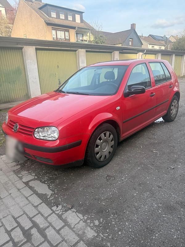 Gebraucht VW Golf IV 2003 Rot Kleinwagen
