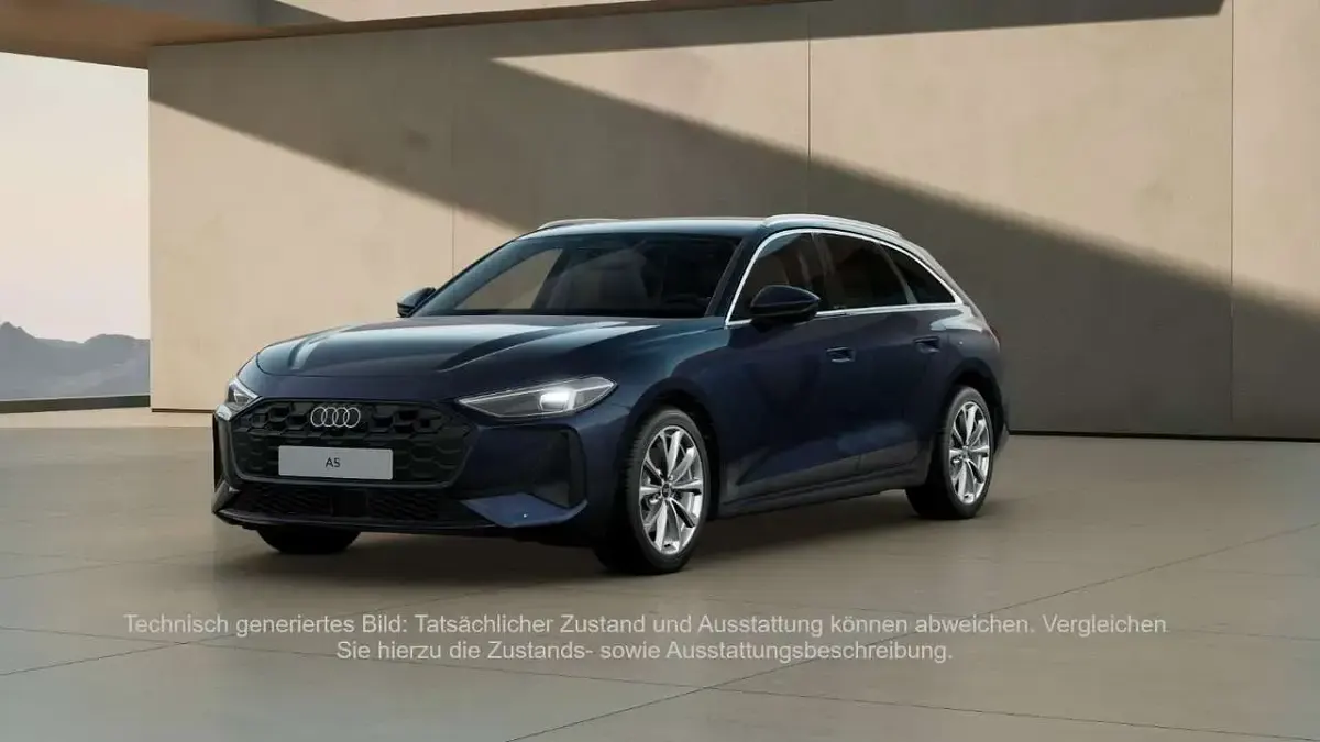 Gebraucht Audi A5 Ambiente 204 PS (150 kW) 2025 Firmamentblau metallic Kombi