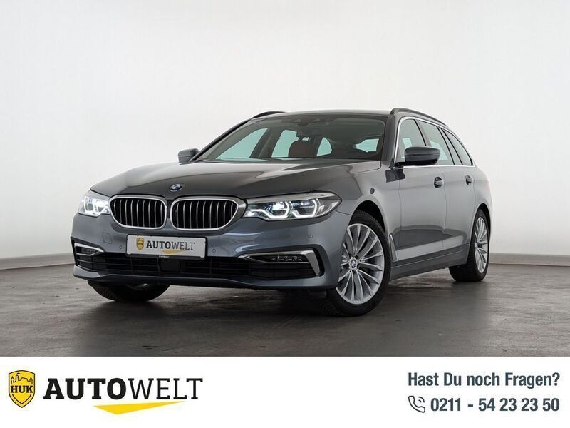 Blau Gebraucht 2019 BMW 520 Luxury Line Limousine | 28.960 € (Guter Preis) - Bild 1/4