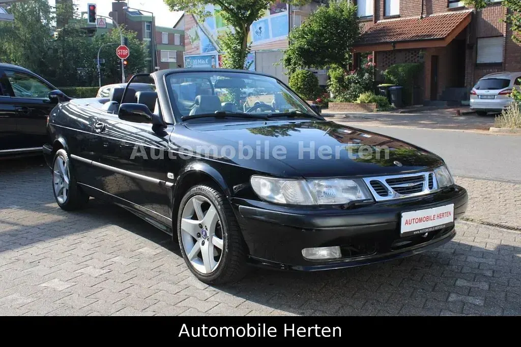 Gebraucht Saab 9-3 Cabriolet 150 PS (110 kW) 2000 Schwarz Cabrio