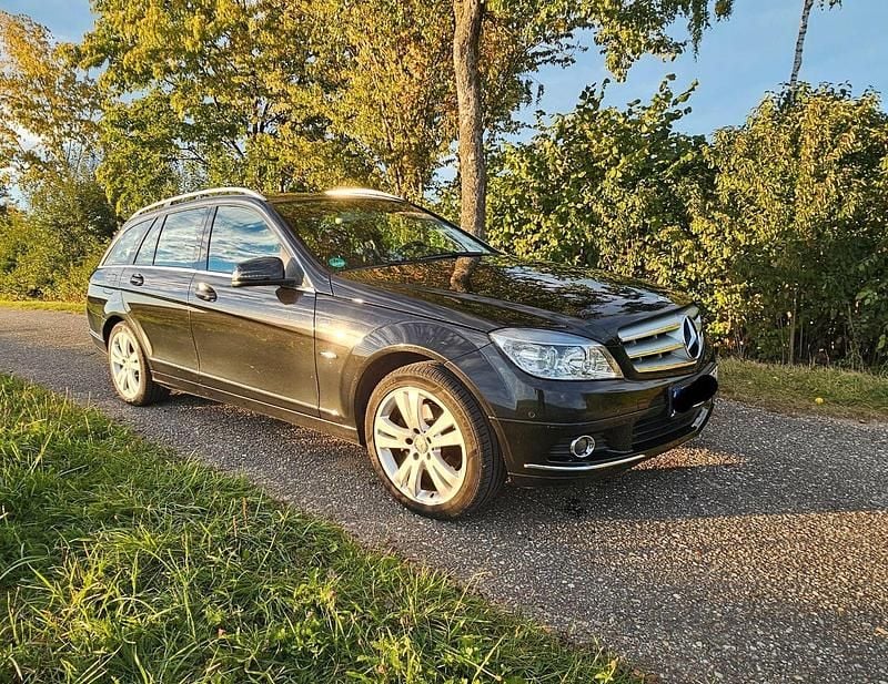 Schwarz Gebraucht 2008 Mercedes C220 Elegance Kombi | 5.500 € (Fairer Preis) - Bild 1/4