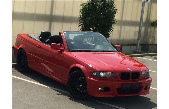 Gebraucht BMW 320 Cabriolet 170 PS (125 kW) 2000 Rot Cabrio