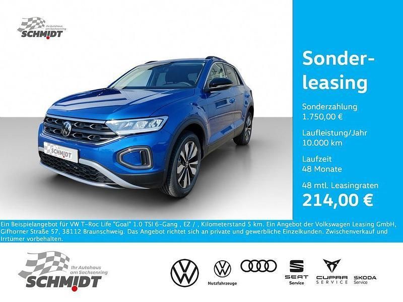 Blau Neu 2025 VW T-Roc Goal SUV | 30.490 € (Fairer Preis) - Bild 1/4