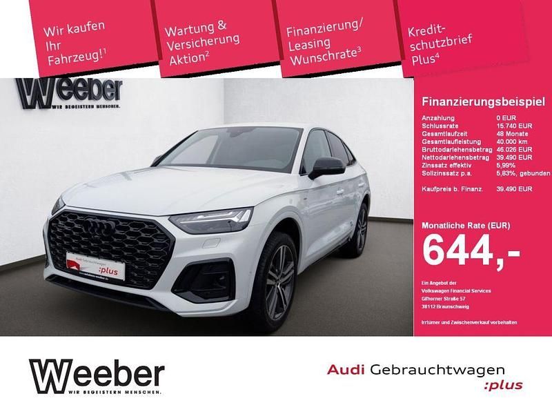 Gletscherweiß (metallic) Gebraucht 2021 Audi Q5 SUV | 38.890 € (Fairer Preis) - Bild 1/4