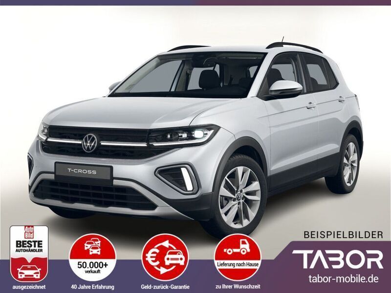 Reflexsilber metallic Neu 2025 VW T-Cross IQ Drive SUV | 27.748 € (Guter Preis) - Bild 1/3