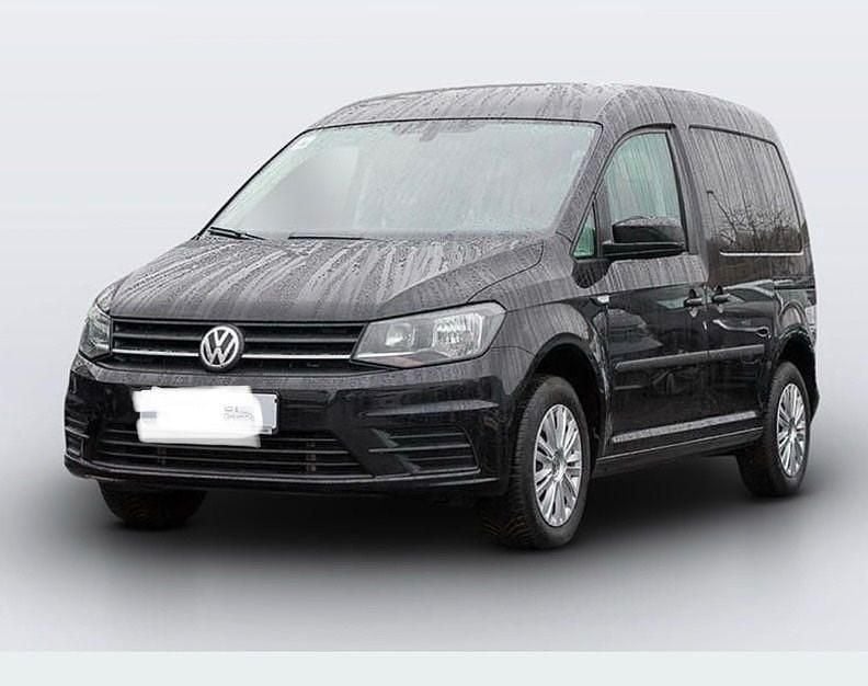 Gebraucht VW Caddy 102 PS (75 kW) 2020 Schwarz Van / Kleinbus