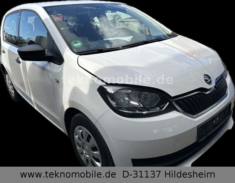 Weiß Gebraucht 2017 Skoda Citigo Kleinwagen | 4.031 € (Guter Preis) - Bild 1/4