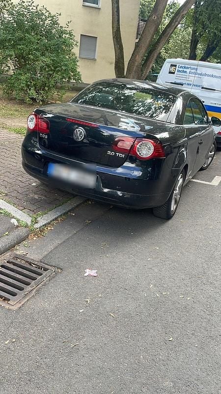Gebraucht VW Eos 140 PS (102 kW) 2008 Schwarz Cabrio