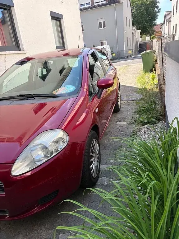 Gebraucht Fiat Punto Active 77 PS (56 kW) 2009 Rot Kleinwagen