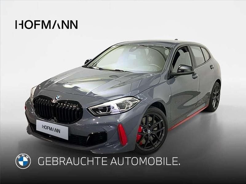 Storm bay metallic Gebraucht 2022 BMW 128 Comfort Edition Limousine | 32.890 € (Fairer Preis) - Bild 1/3