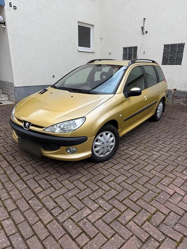 Gebraucht Peugeot 206 2003 Gelb Kombi