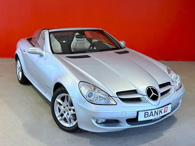 Silber Gebraucht 2004 Mercedes SLK200 Cabrio | 7.999 € (Guter Preis) - Bild 1/4