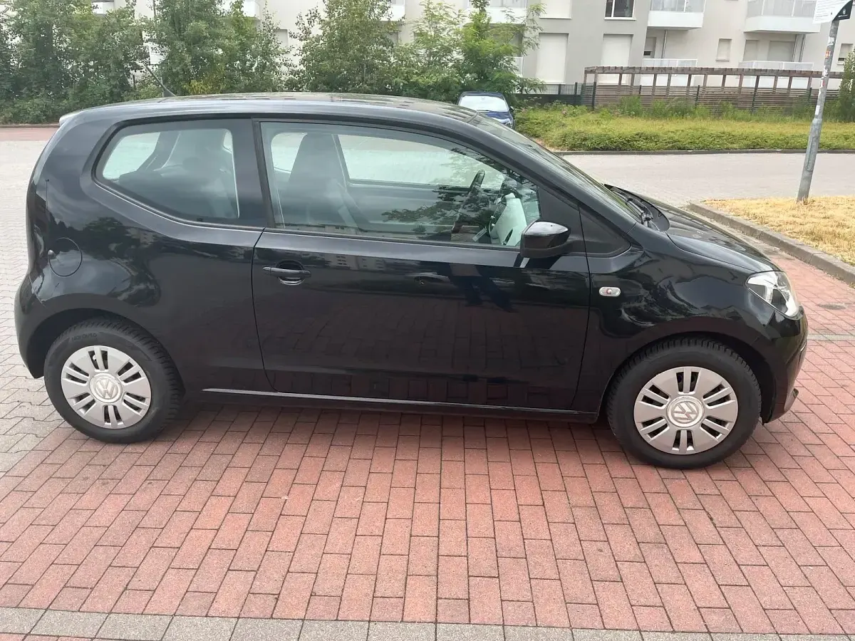 Gebraucht VW up! 60 PS (44 kW) 2011 Schwarz Kleinwagen