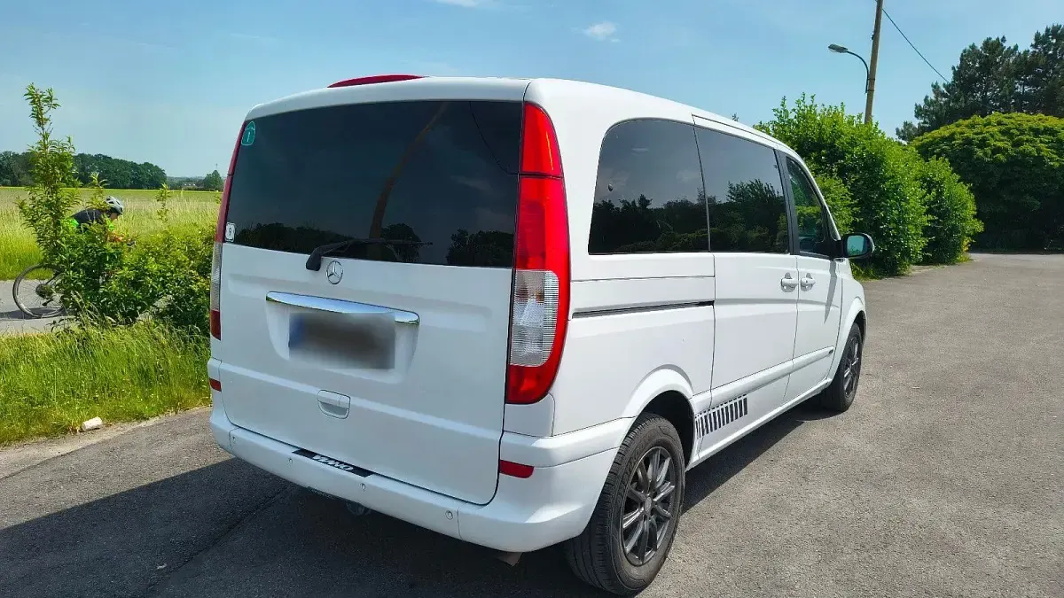 Gebraucht Mercedes Viano 150 PS (110 kW) 2008 Weiß Van / Kleinbus