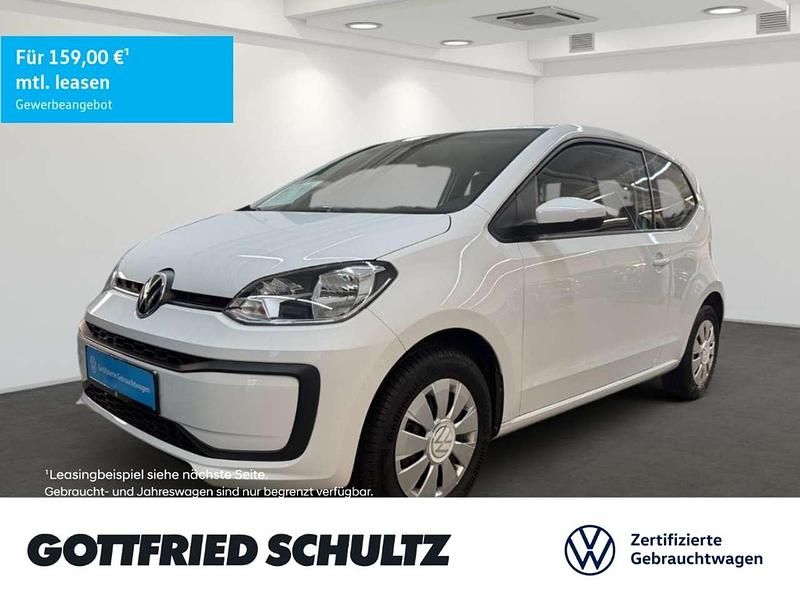 Weiß Gebraucht 2022 VW up! Basis Kleinwagen | 10.480 € (Fairer Preis) - Bild 1/3