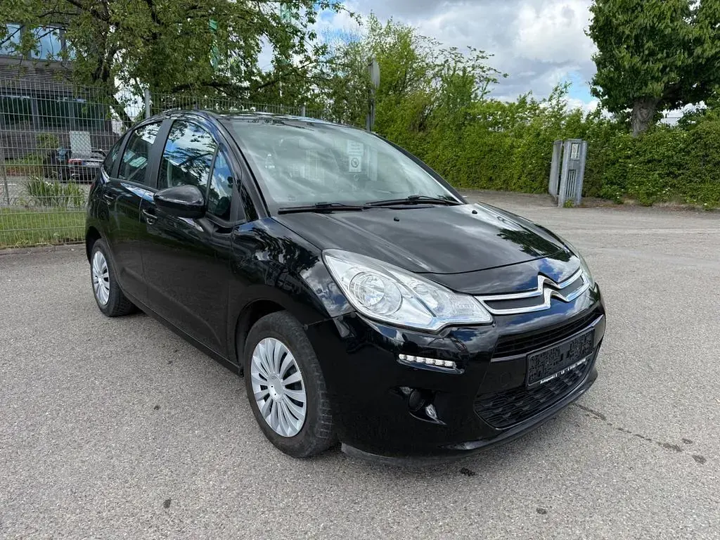 Usado Citroën C3 Exclusive 82 CV (60 kW) 2016 Negro Berlina