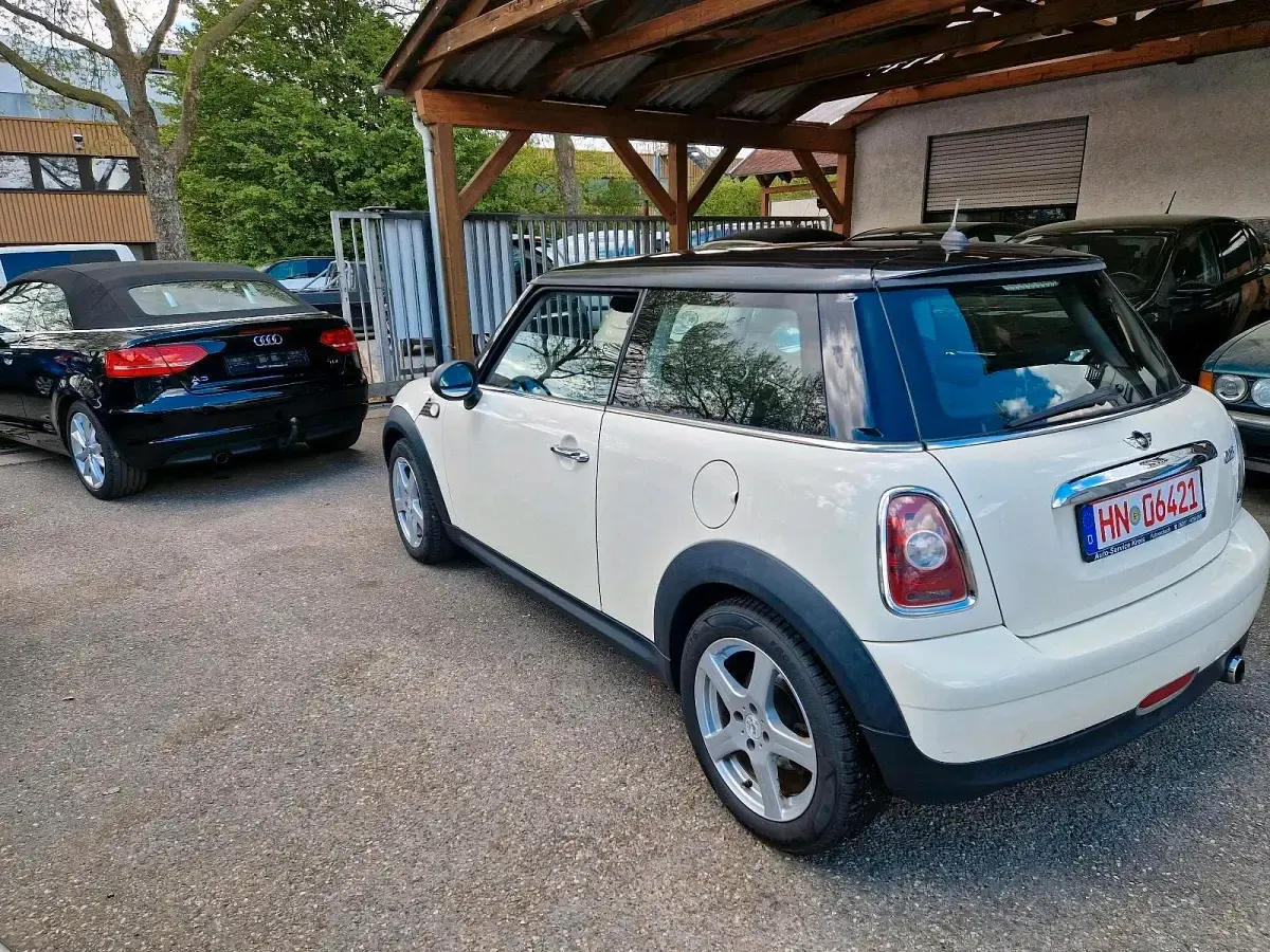 Gebraucht Mini ONE 95 PS (69 kW) 2009 Weiß Kleinwagen