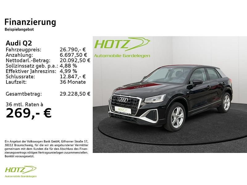 Gebraucht Audi Q2 S-Line 116 PS (85 kW) 2023 SUV