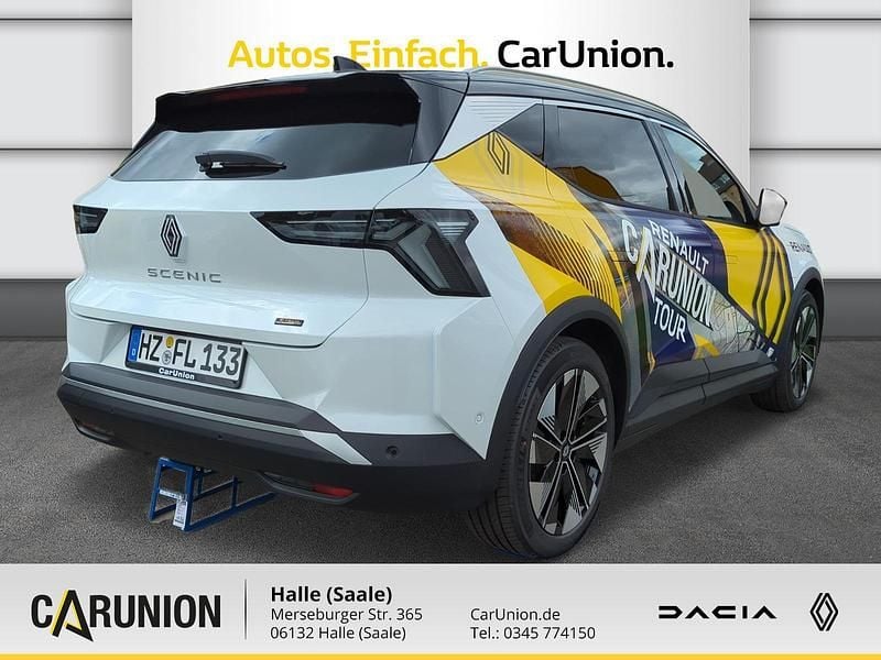 Gebraucht Renault Scenic E-Tech Techno 160 kW (218 PS) 2024 Perlmuttweiß metallic, black pearlschwarz metall SUV