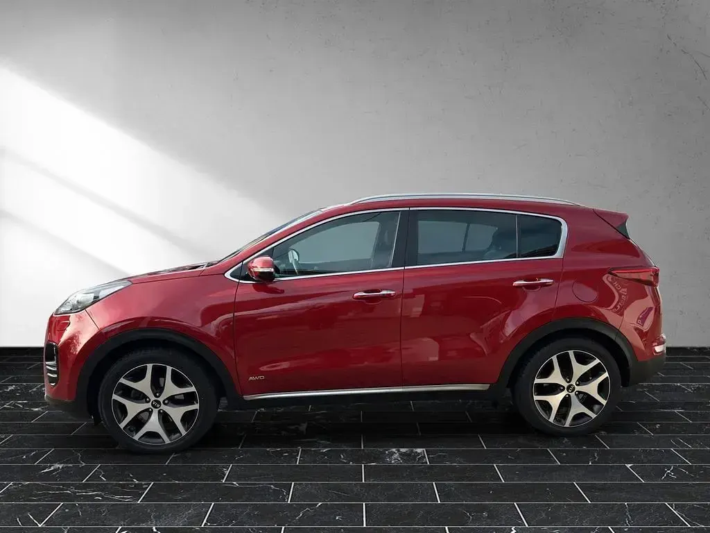 Gebraucht Kia Sportage GT-Line 177 PS (130 kW) 2017 Rot SUV