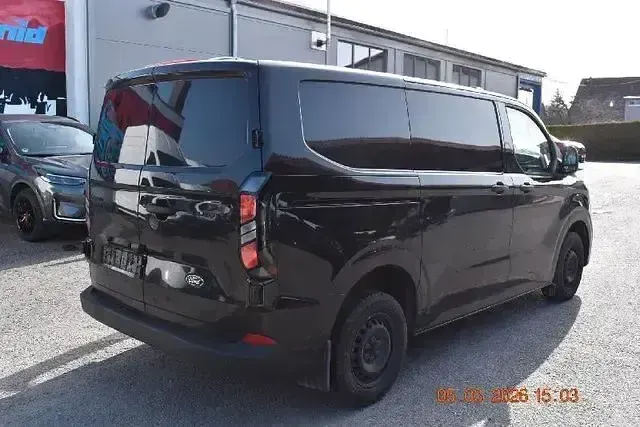 Brugt Ford Transit Custom Trend 150 HK (110 kW) 2025 Sort Pickup / Ladvogn