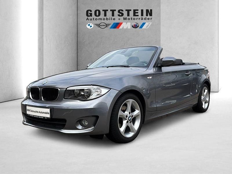 Spacegrau Gebraucht 2012 BMW 118 Cabriolet Cabrio | 9.850 € (Guter Preis) - Bild 1/3