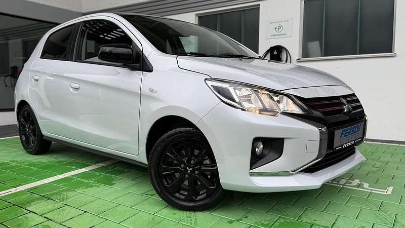 Titan weiß Gebraucht 2024 Mitsubishi Space Star Select+ Kleinwagen | 16.950 € (Fairer Preis) - Bild 1/4