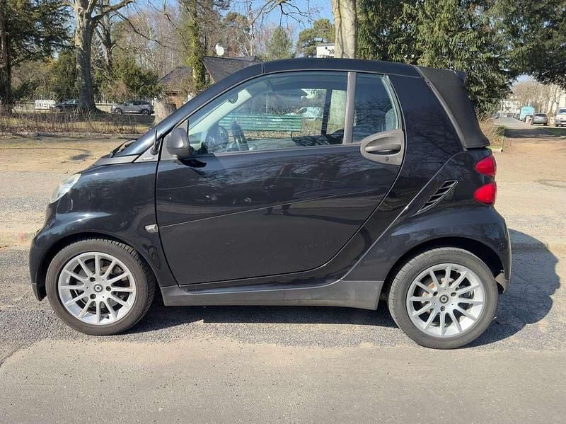 Gebraucht Smart ForTwo Cabrio Passion 84 PS (61 kW) 2008 Schwarz Cabrio