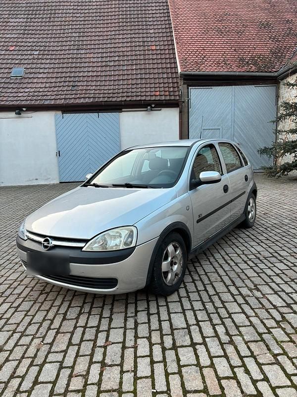 Gebraucht Opel Corsa 75 PS (55 kW) 2003 Silber Kleinwagen
