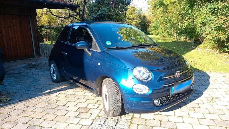 Gebraucht Fiat 500 70 PS (51 kW) 2020 Blau Cabrio