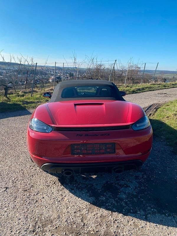 Gebraucht Porsche 718 Boxster 400 PS (294 kW) 2021 Rot Cabrio