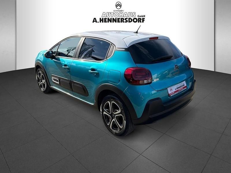 Gebraucht Citroën C3 Feel 83 PS (61 kW) 2022 Spring blue metallic Kleinwagen