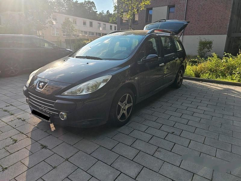 Schwarz Gebraucht 2007 Peugeot 307 Kombi | 1.400 € (Guter Preis) - Bild 1/4