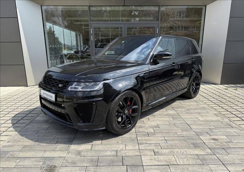 Schwarz Gebraucht 2022 Land Rover Range Rover Sport SVR SUV | 76.173 € (Superpreis) - Bild 1/4