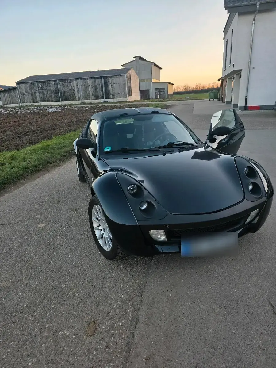 Gebraucht Smart Roadster 61 PS (44 kW) 2003 Schwarz Cabrio