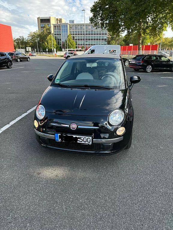 Schwarz Gebraucht 2010 Fiat 500C Lounge Cabrio | 6.000 € (Fairer Preis) - Bild 1/4