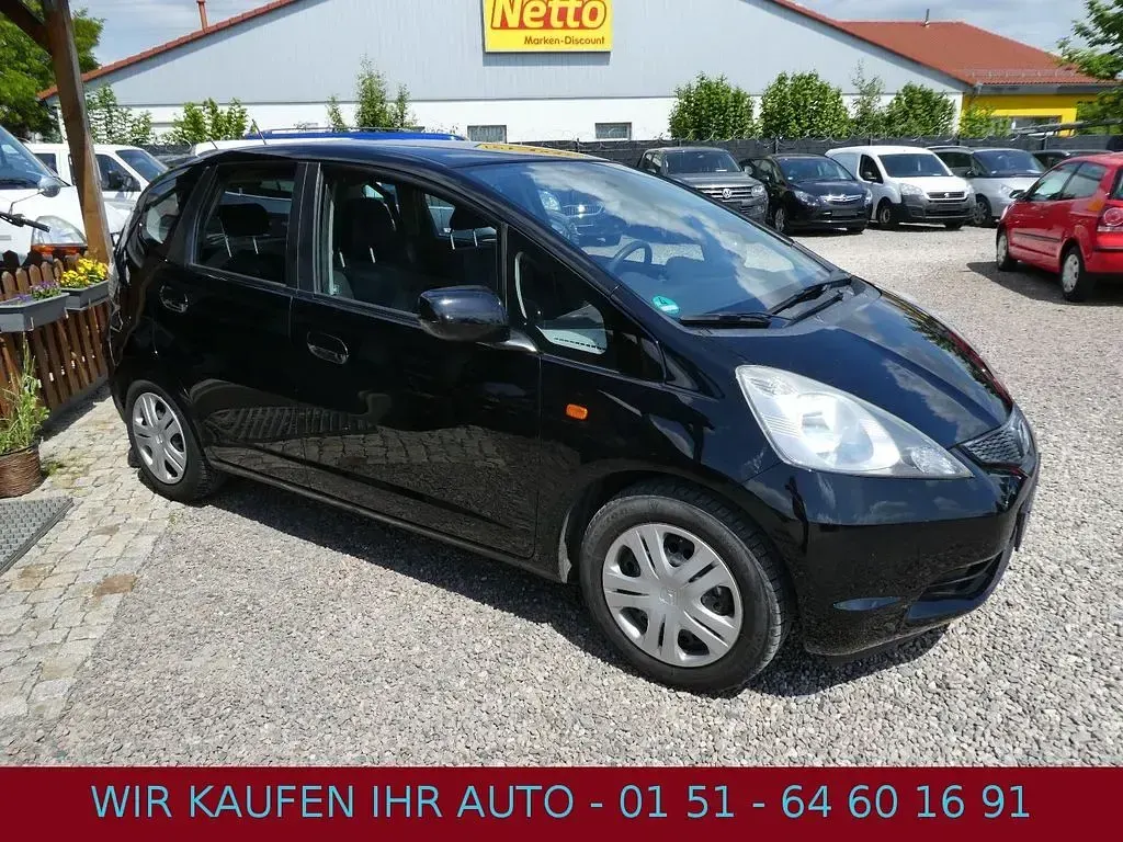 Gebraucht Honda Jazz Trend 90 PS (66 kW) 2010 Schwarz Kleinwagen